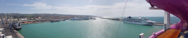 the port of civitavecchia